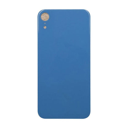 iPhone XR Baksida Glas med Självhäftande tejp - Blå image 2