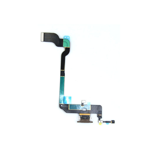 iPhone XS Laddkontakt Flexkabel - Guld image 1