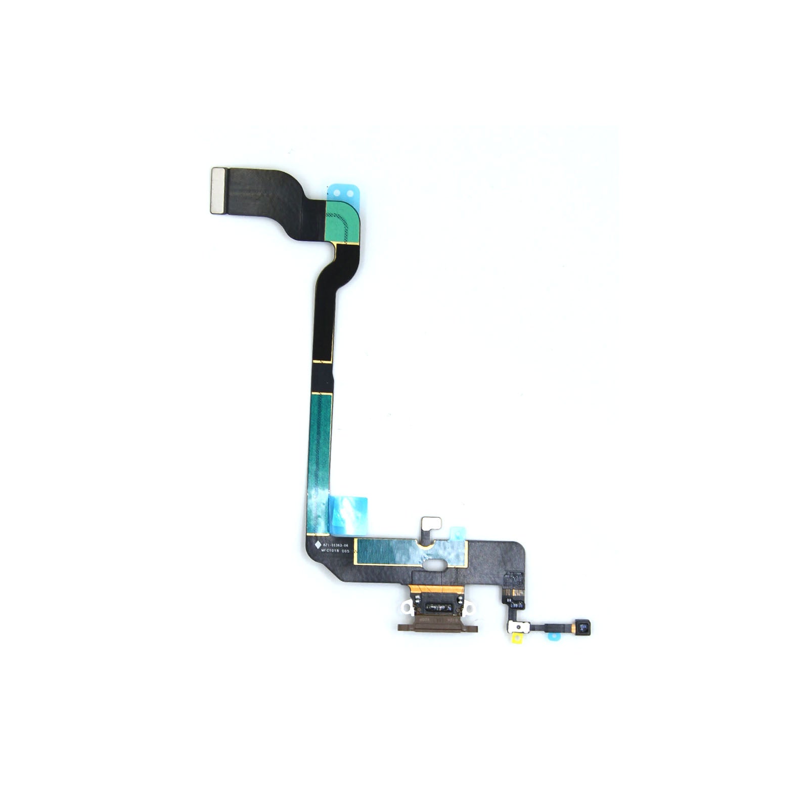 iPhone XS Laddkontakt Flexkabel - Guld image 2