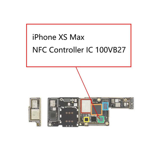NFC Kontroll IC 100VB27 72pin - iPhone XS/XR/XS Max image 1