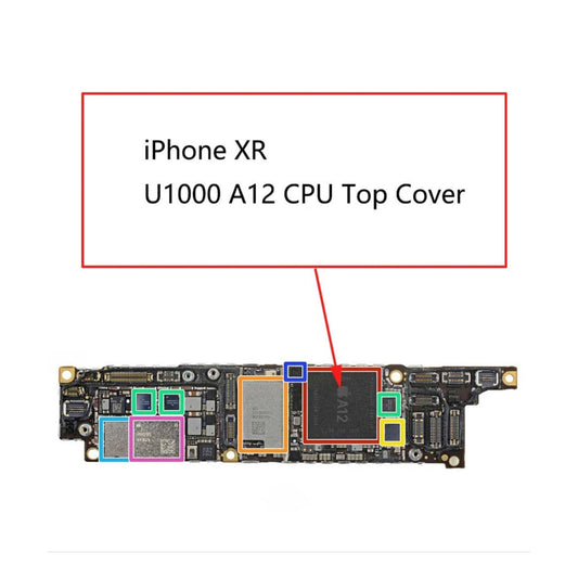 CPU A12 Skydd U1000 iPhone XS/XR/XS Max image 1
