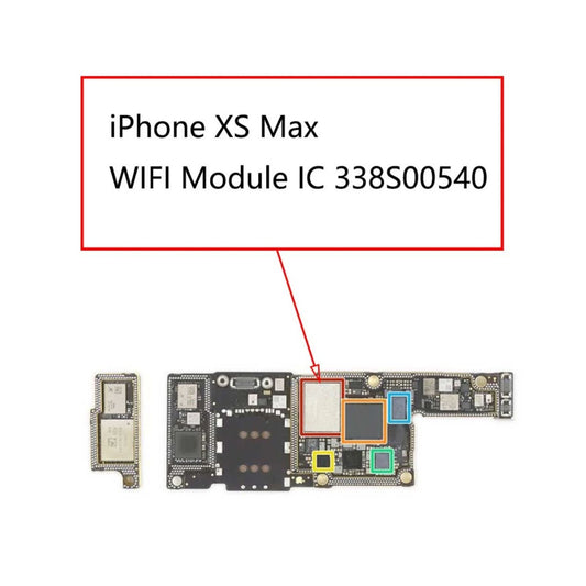 Wi-Fi/Bluetilloth IC 338S00540 - XS/XR/XS Max image 1