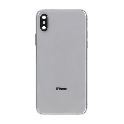 iPhone XS Baksida med Komplett Ram - Vit image 2