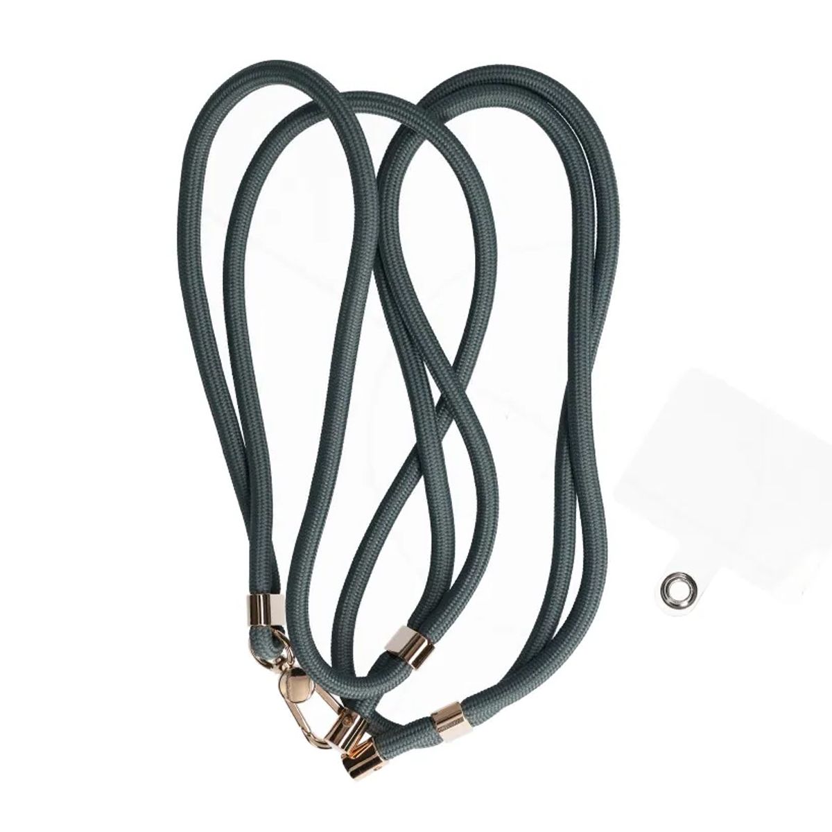 Adjustable lanyard Universal phone case lanyard 0.6mm green