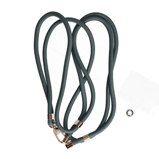Adjustable lanyard Universal phone case lanyard 0.6mm green