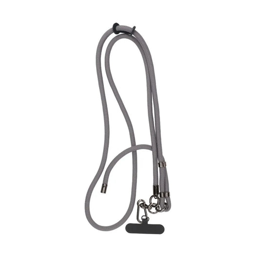 Adjustable lanyard Universal phone case lanyard 0.8mm Grey