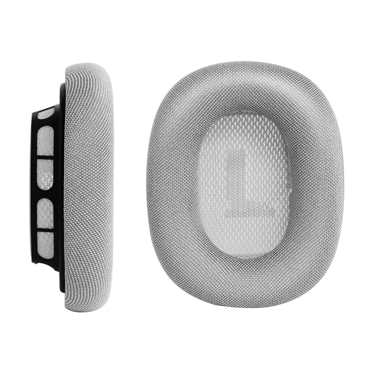 AirPods Max silver nät silikon hörlursskydd, ett par