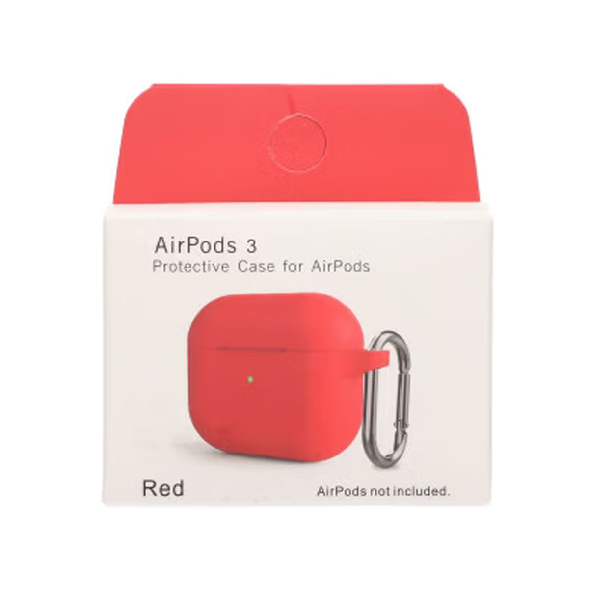 airpods3 silicone case red