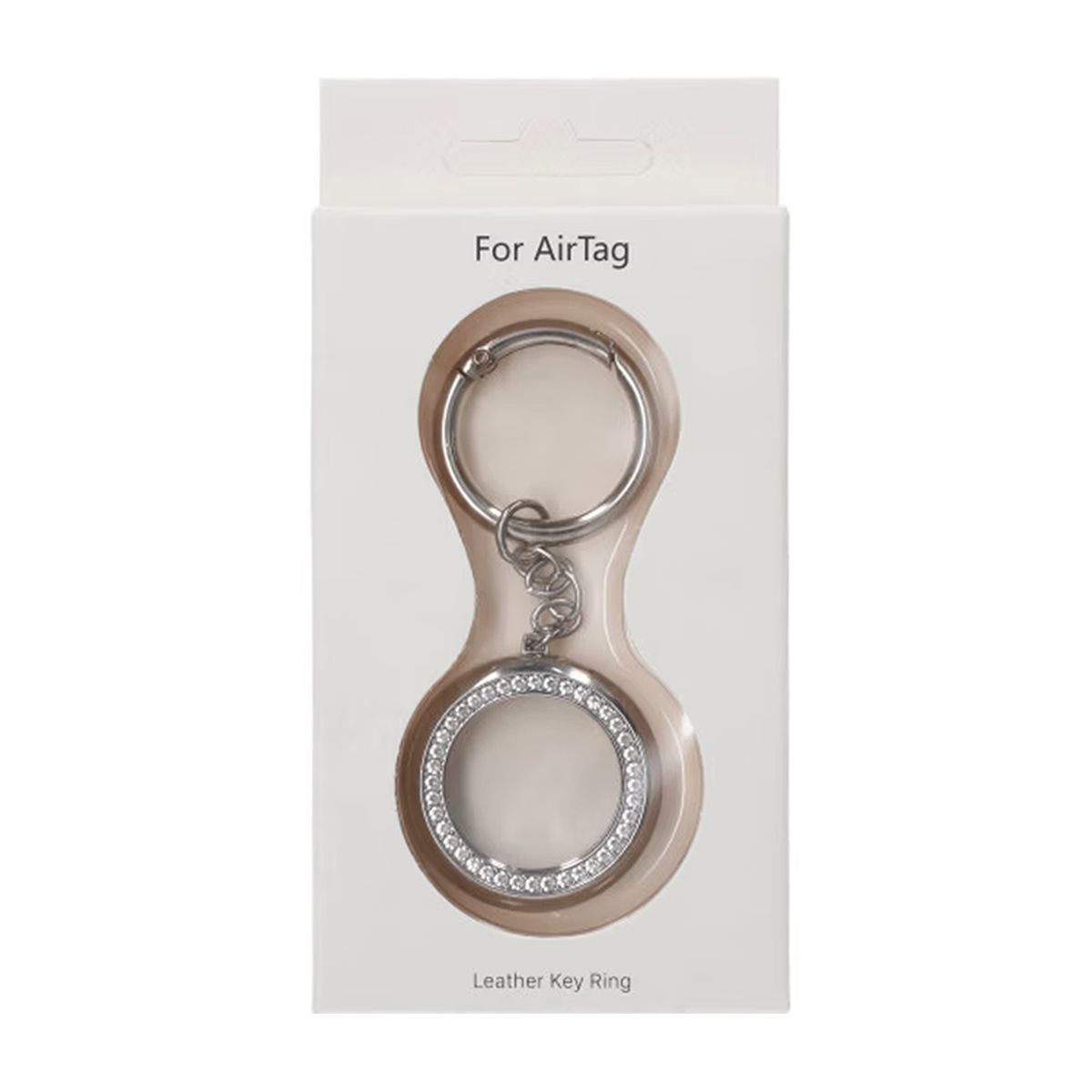 airtag chain silver