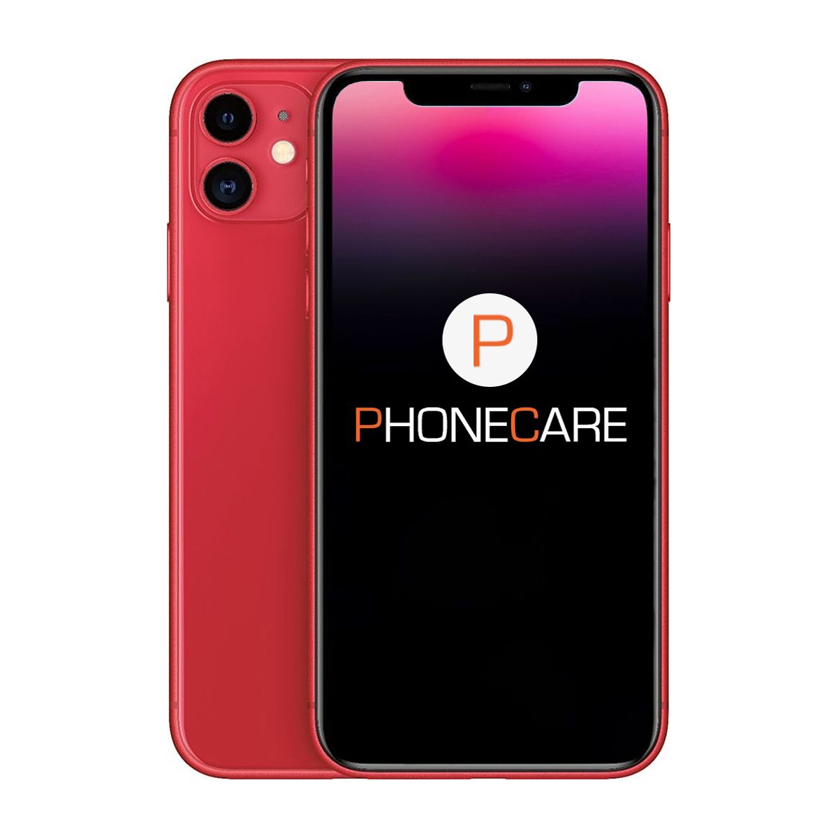 Begagnad iPhone 11 64GB Röd - Använt skick