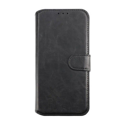 RV Flip Stand TPU Leather Case Black For iPhone 11