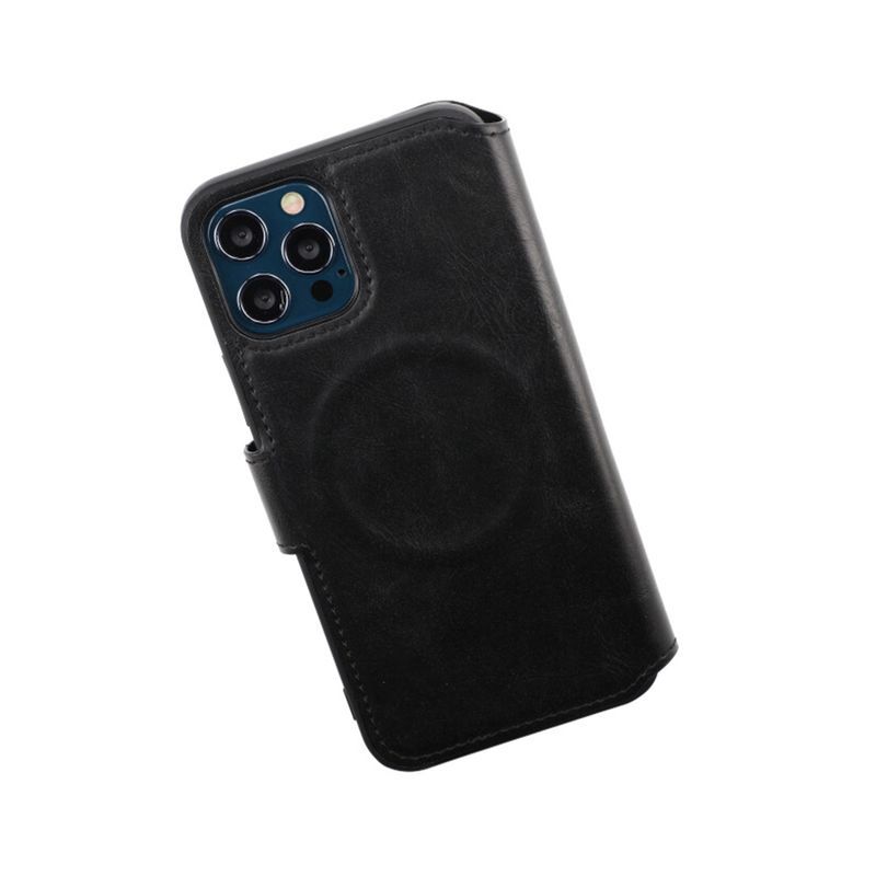 RV Flip Stand TPU Leather Wallet Case Black for Apple iPhone 7/8/SE 2020 High Quality