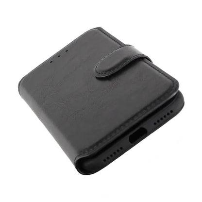RV Flip Stand TPU Leather Wallet Case Black for Apple iPhone 7/8/SE 2020 High Quality