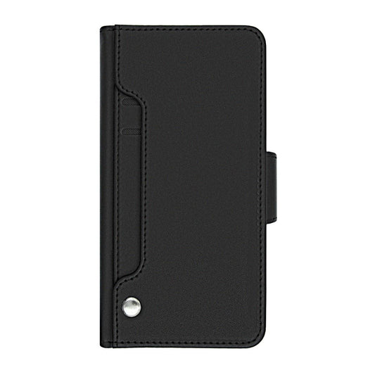 iPhone X/XS Plånboksfodral Extra Kortfack Rvelon - Svart