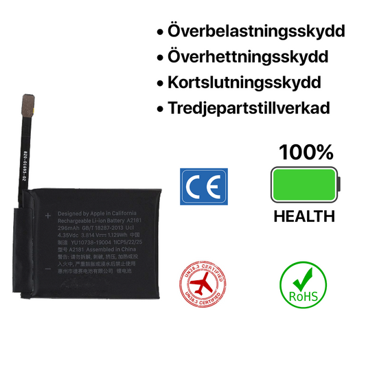 Apple Watch 5 44mm Batteri