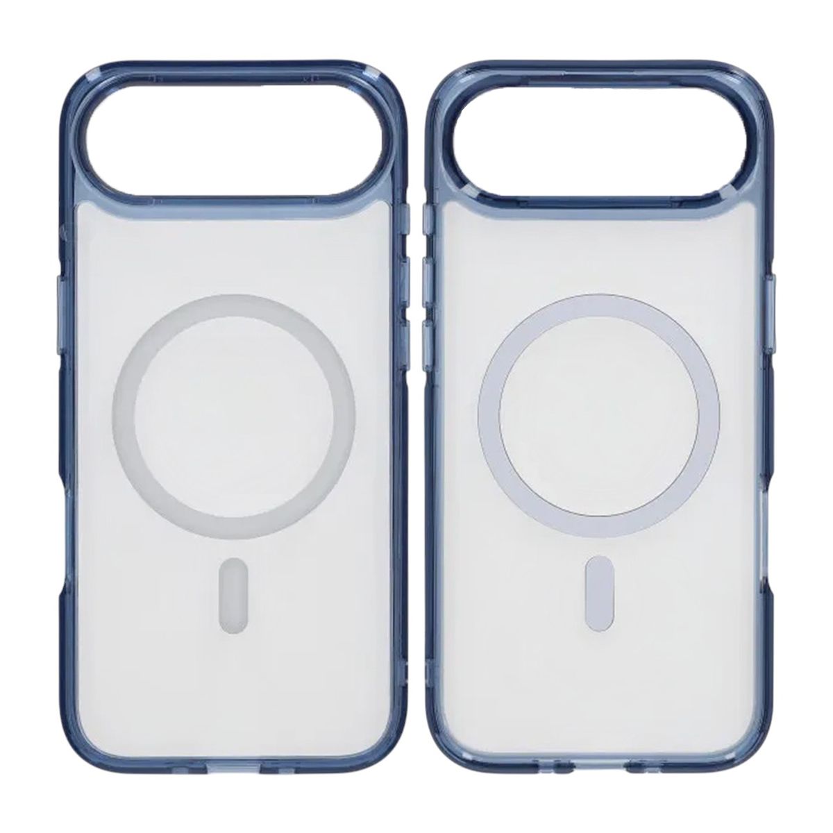 Mobilskal TPU Magsafe för iPhone Air - Blå Transparent