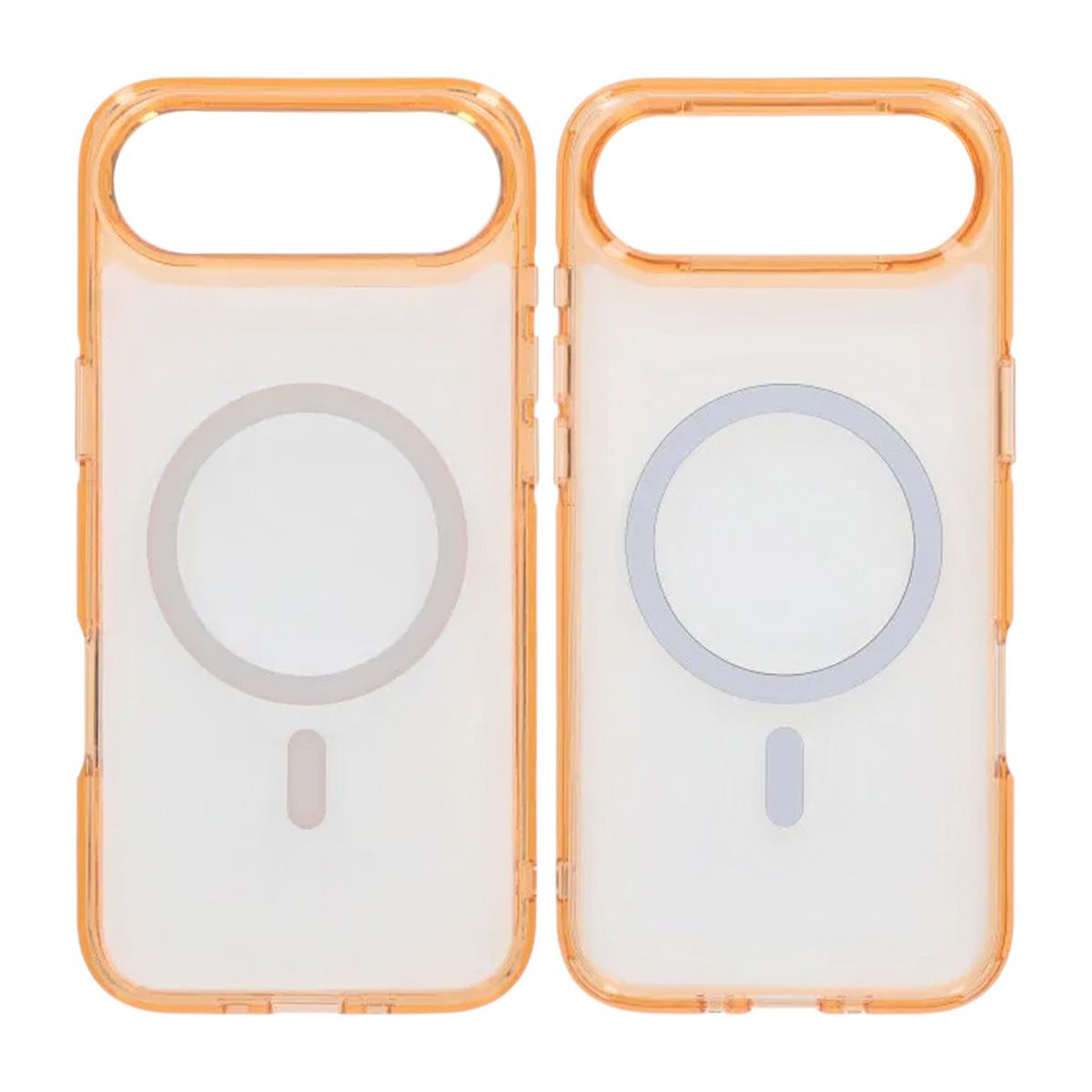 Mobilskal TPU Magsafe för iPhone Air - Orange Transparent