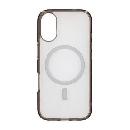 Mobilskal TPU Magsafe för iPhone 17 - Svart Transparent