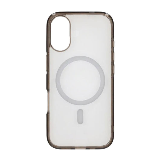 Mobilskal TPU Magsafe för iPhone 17 - Svart Transparent