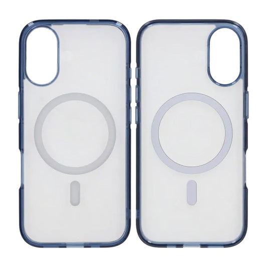 Mobilskal TPU Magsafe för iPhone 17 - Blå Transparent