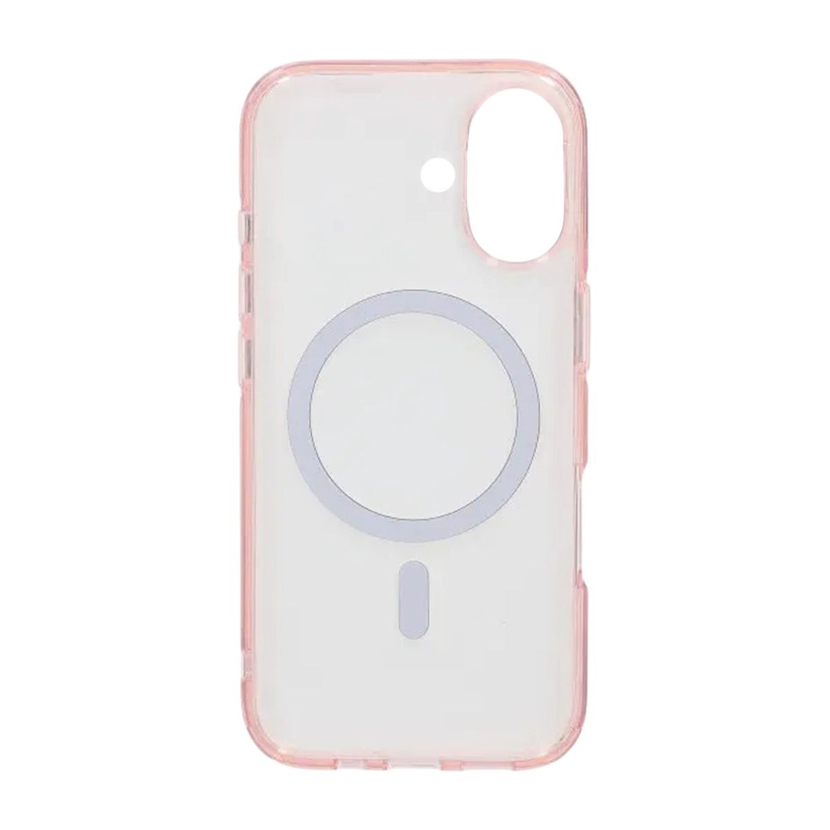 Mobilskal TPU Magsafe för iPhone 17 - Rosa Transparent