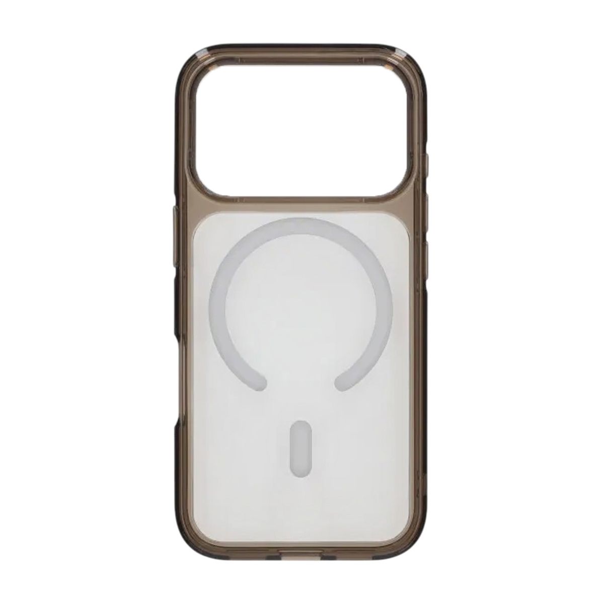 Mobilskal TPU Magsafe för iPhone 17 Pro - Svart Transparent