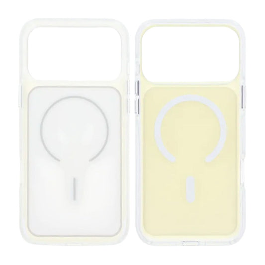 Mobilskal TPU Bumper med Magsafe för iPhone 17 Pro Max - Vit