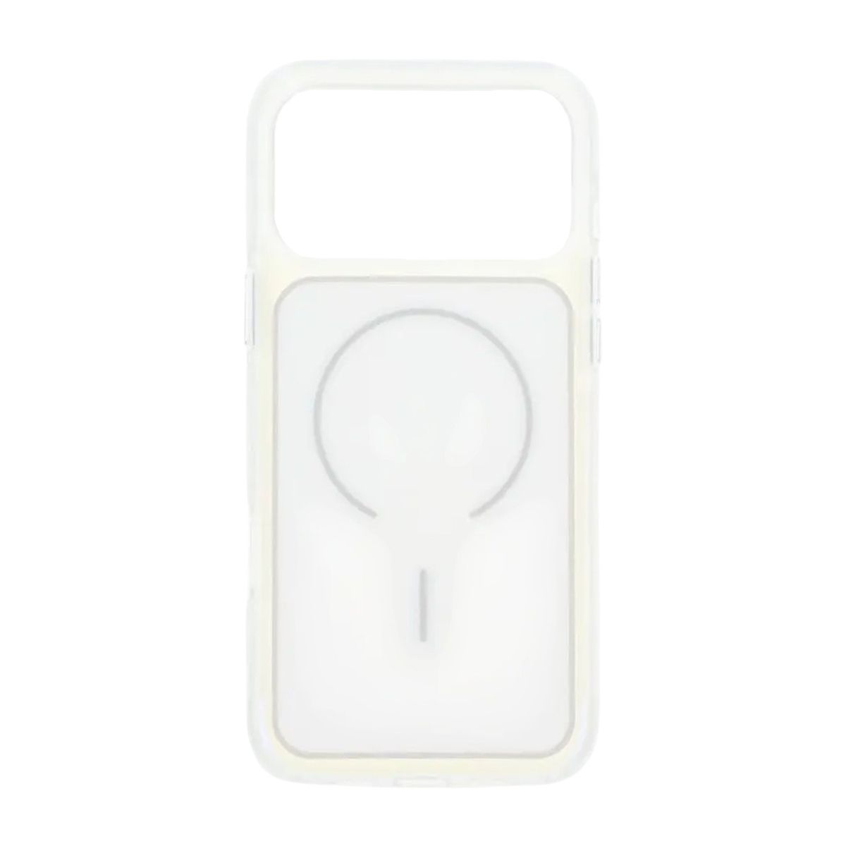 Mobilskal TPU Bumper med Magsafe för iPhone 17 Pro - Vit