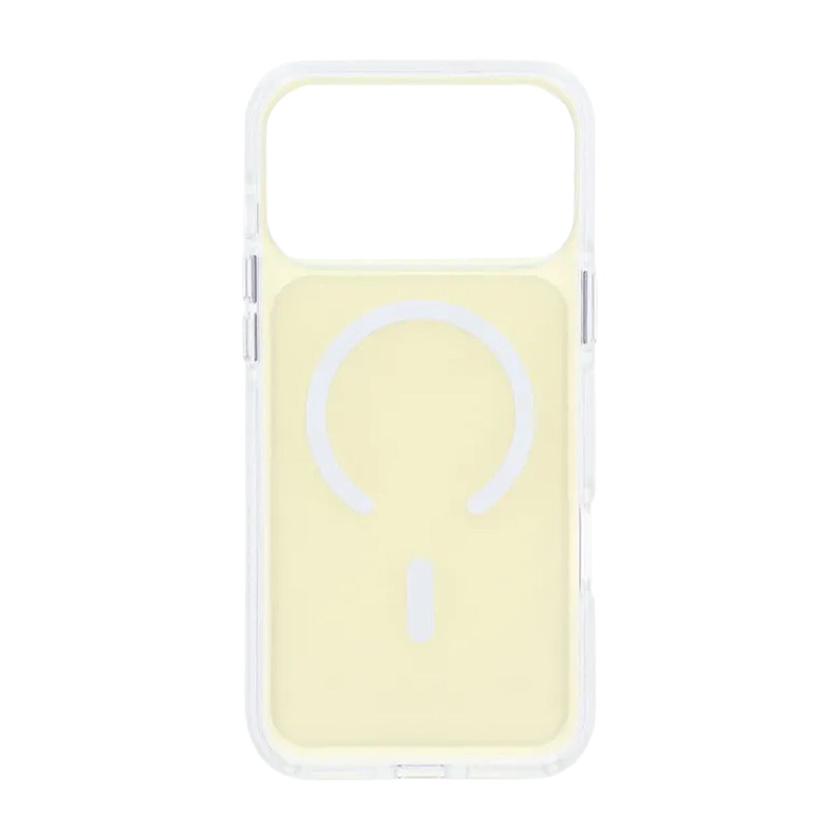 Mobilskal TPU Bumper med Magsafe för iPhone 17 Pro - Vit