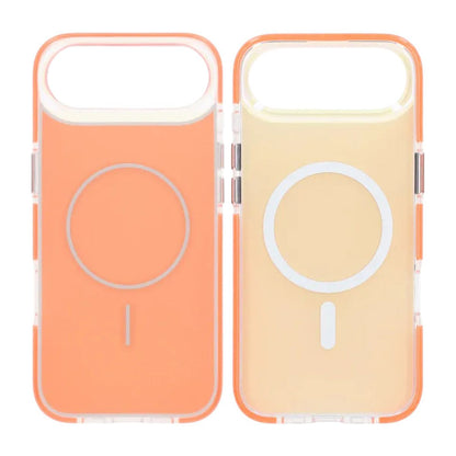 Mobilskal TPU Bumper med Magsafe för iPhone Air - Orange