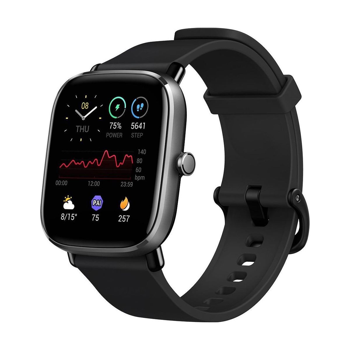Begagnad Amazfit GTS 2 Svart - Mycket bra skick