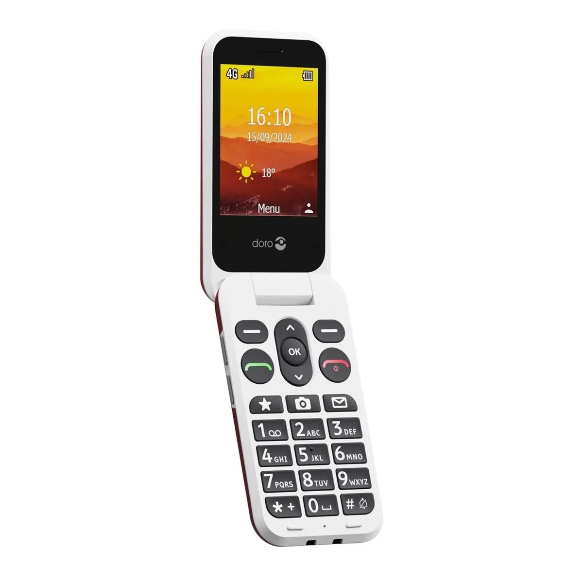 Begagnad Doro Leva L31 17MB Röd-vit - Mycket bra skick