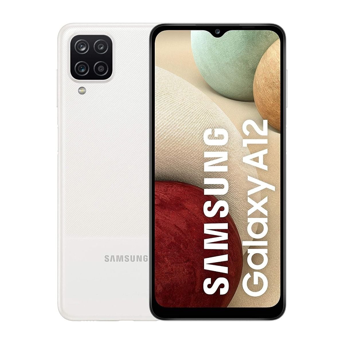 Begagnad Samsung Galaxy A12 64GB Vit - Bra skick