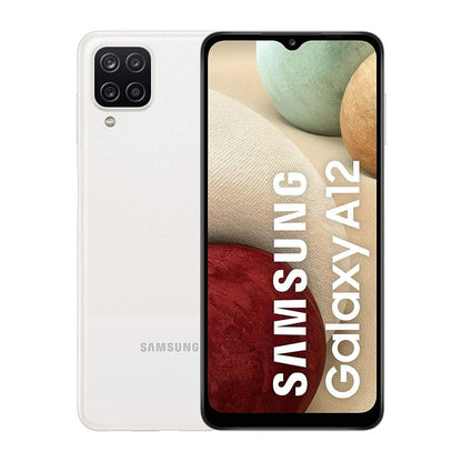Begagnad Samsung Galaxy A12 64GB Vit - Bra skick