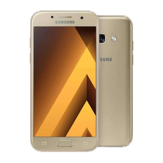 Used Galaxy A3 (2017) 16GB Gold Sand- Good condition (B)