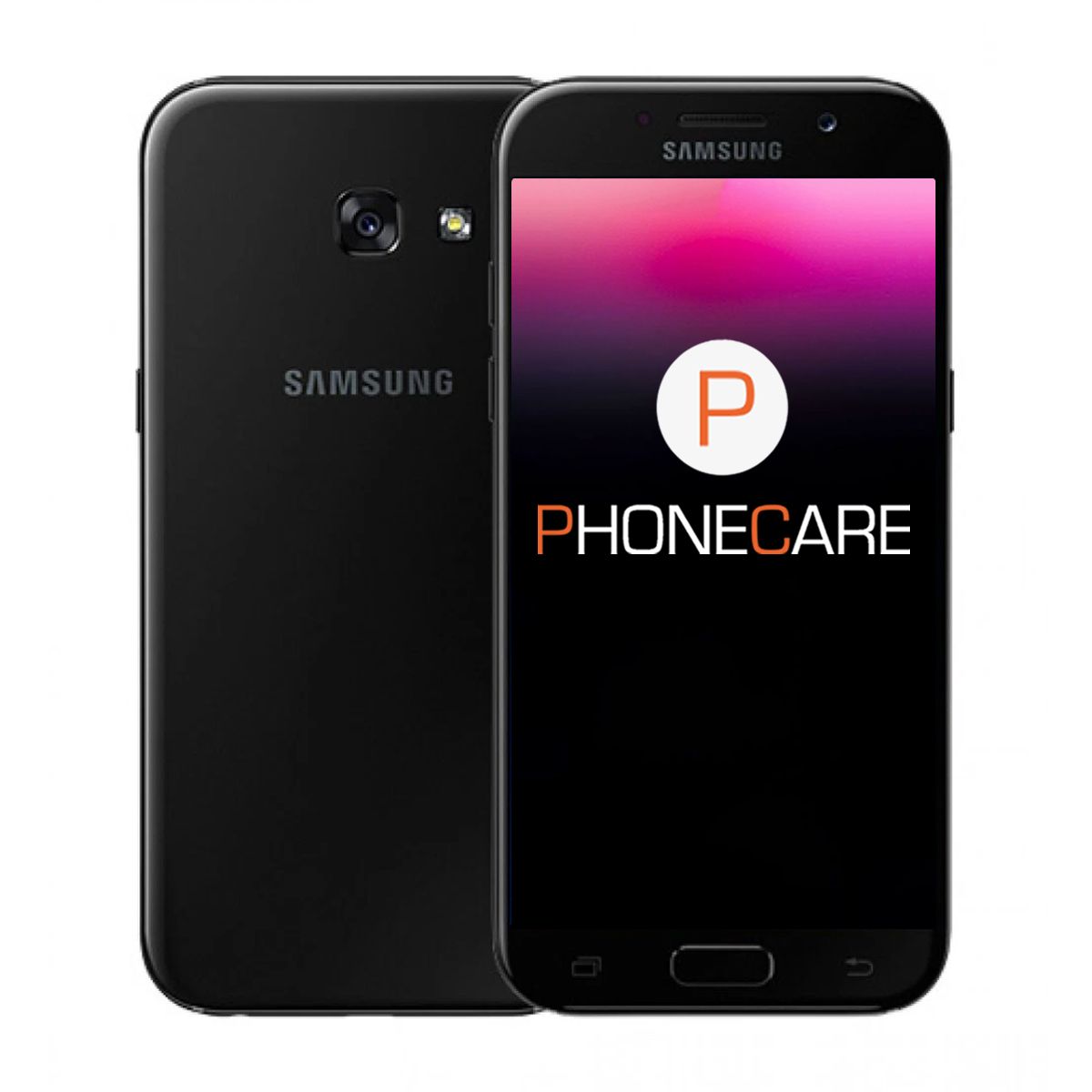 Begagnad Galaxy A5 2017 32GB Black Sky - Använt skick C