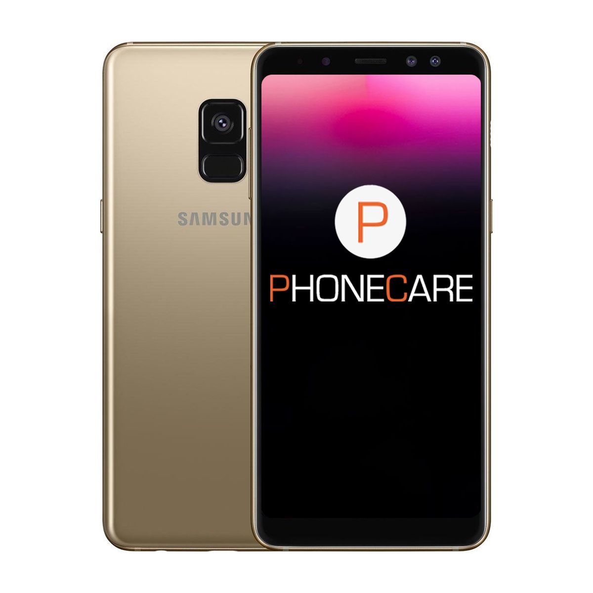 Used Galaxy A8 (2018) 32GB Gold- Good condition (B)