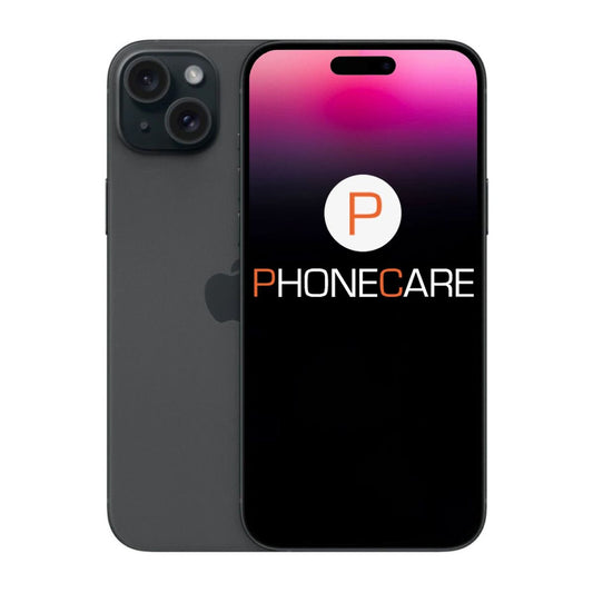 Begagnad iPhone 15 Plus 128GB Svart - Använt skick