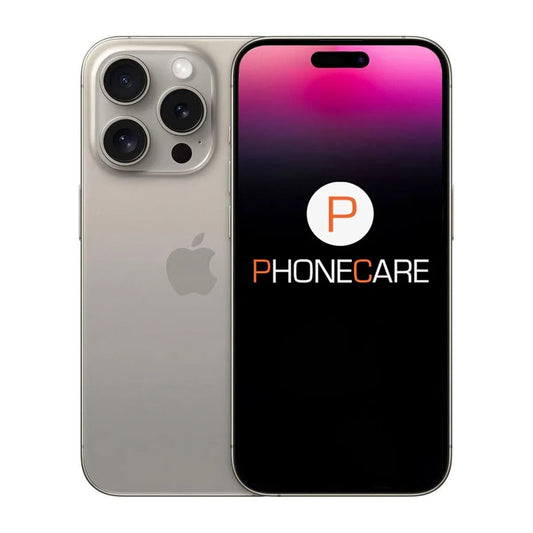 Begagnad iPhone 15 Pro 128GB Naturlig titan - Använt skick