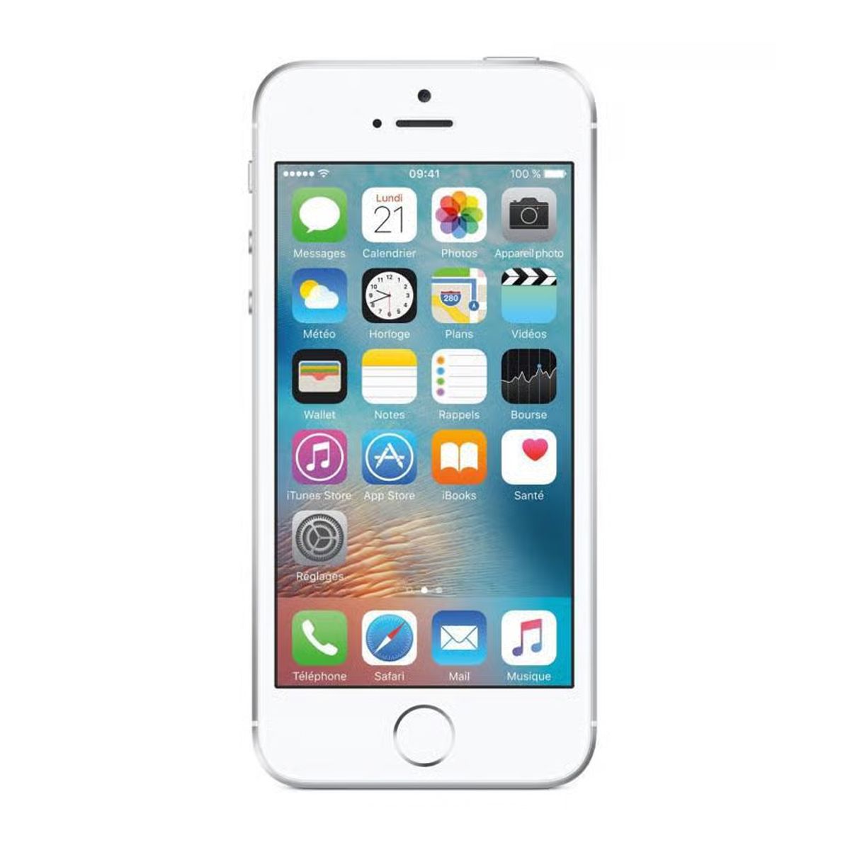 Begagnad iPhone SE 64GB Silver - Använt skick