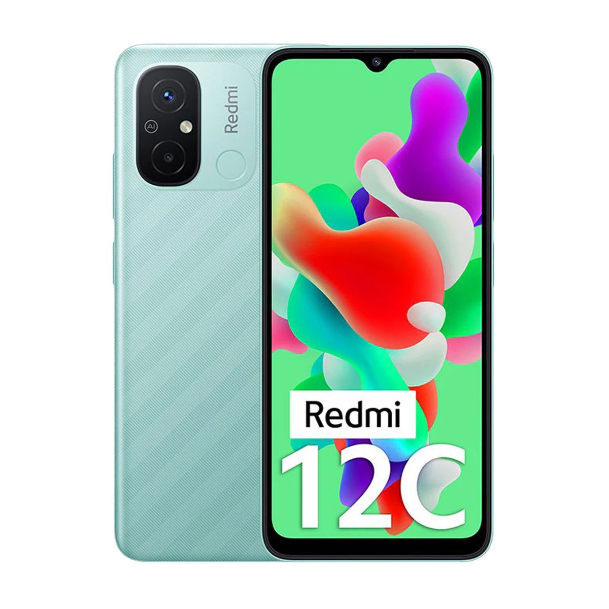 Begagnad Xiaomi Redmi 12 C 64GB Grön - Bra skick