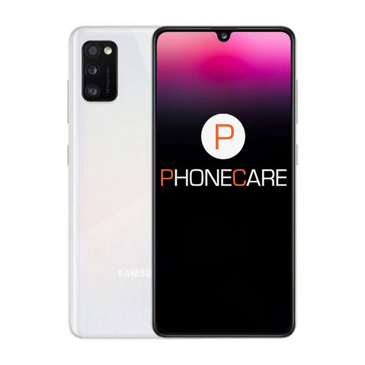 Begagnad Samsung Galaxy A41 (2020) Dual 64GB Vit – Använt skick (C)