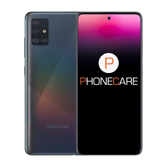 Used Samsung Galaxy A51 Dual 128GB Black - Good condition
