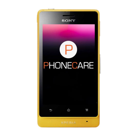 Begagnad Sony Xperia GO 8GB Gul - Bra skick
