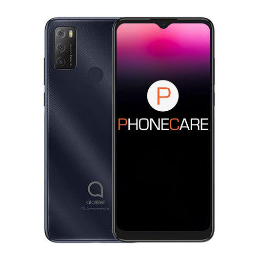 Begagnad Alcatel 1S 2021 32GB Svart - Använt skick