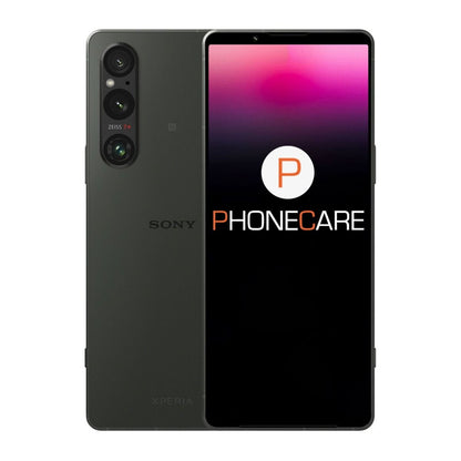 Begagnad Sony Xperia 1 V 256GB Khaki green - Använt skick