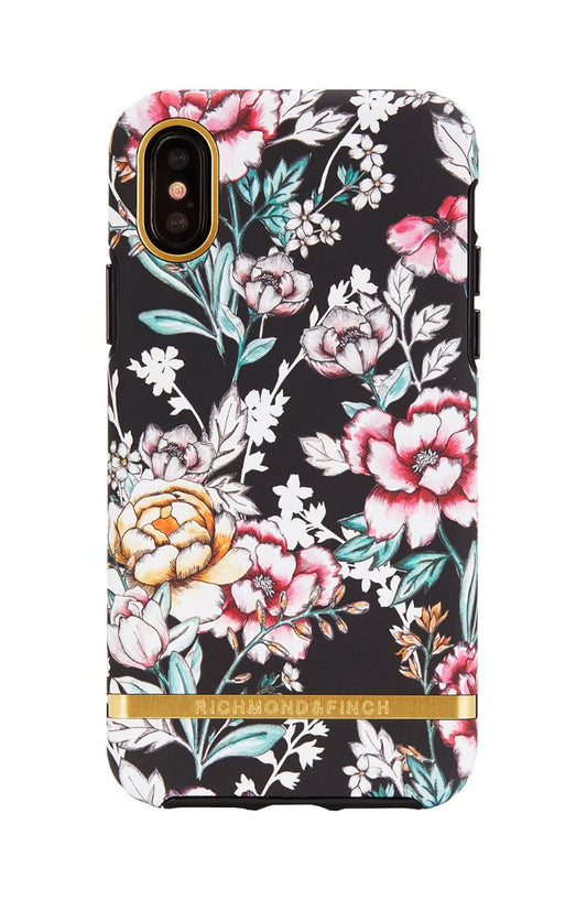 Richmond & Finch Black Floral, iPhone X/XS