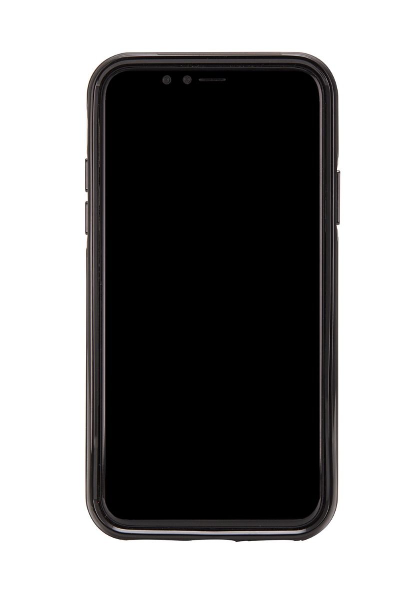 Richmond and Finch Black Marble - Silver iPhone XS Max