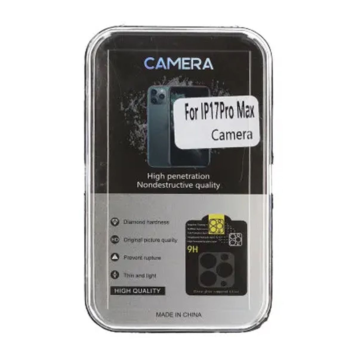 Camera Screen Protector iPhone 17 Pro Max with Packing