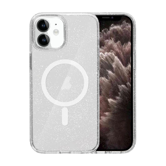 iPhone 11 Hybrid Case With Glitter - Transparent